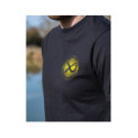 Matrix Large Fade Logo T-Shirt - Black/Lime