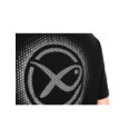 Matrix Large Fade Logo T-Shirt - Black/Grey