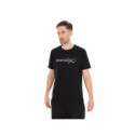 Matrix Large Fade Logo T-Shirt - Black/Grey