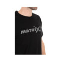 Matrix Large Fade Logo T-Shirt - Black/Grey