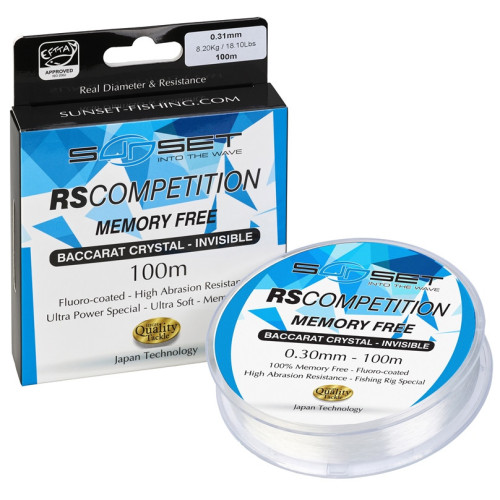 Monofilament Sunset Memory Free RS Competition Baccarat... 2