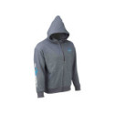 Hoody Full Zip Sunset Dark Grey Heather