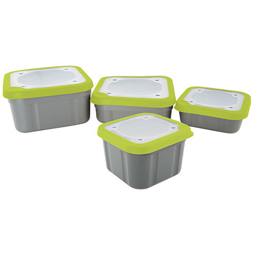 Matrix Grey/Lime Bait Boxes Solid Top