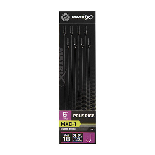Bas De Ligne Matrix MXC-1 (15cm) Standard Pole Rig - 8pcs 2