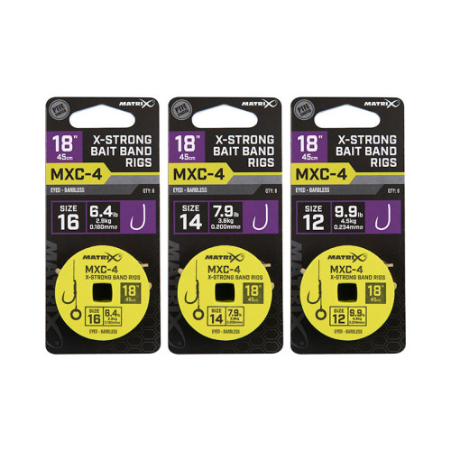 Bas De Ligne Matrix MXC-4 18" (45cm) / X-Strong Bait Band... 2