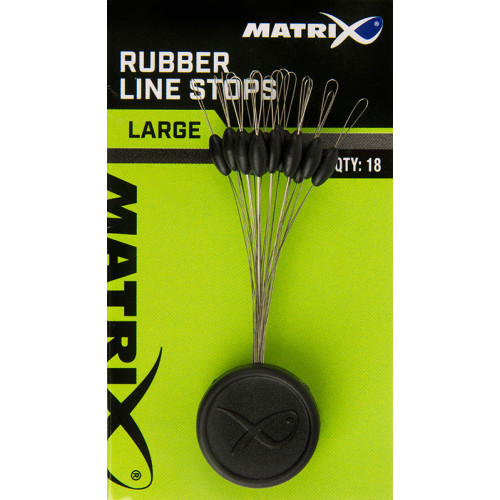 Stop Float Matrix Rubber Line Stops x 18