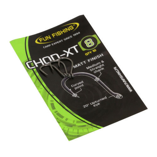 Hameçons Carpe Fun Fishing Serie Chod XT - Teflonné (x10)