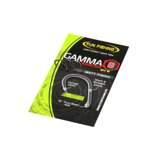 Hameçons Carpe Fun Fishing Serie Gamma SANS ARDILLON -...