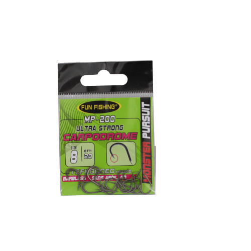 Hameçons Fun Fishing MP200 (Palette Sans Ardillon) x20