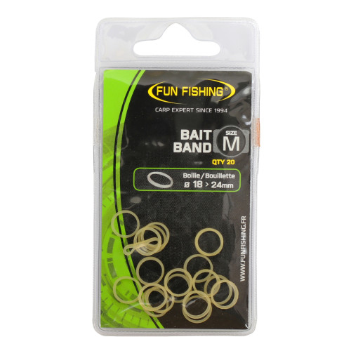 Bagues A Pellets Fun Fishing Bait Band  x20 - M
