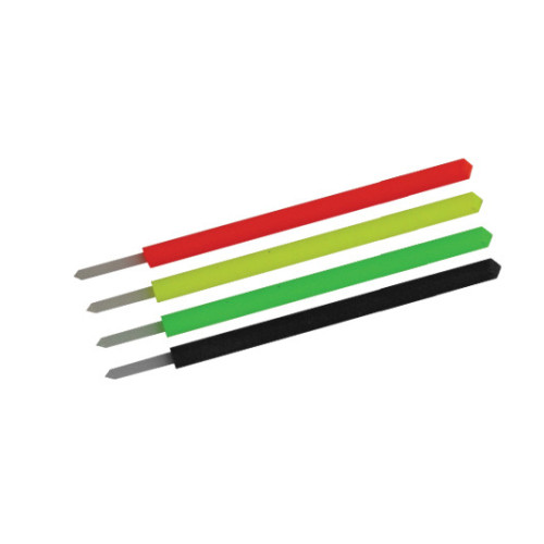 Kit Antennes Longues series PRO - 2,0mm (Rouge, jaune, vert, noir) - x8