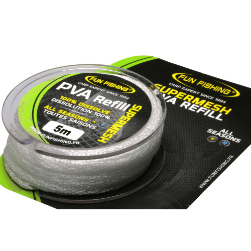 Recharge Filet Soluble Fun Fishing Supermesh PVA Refill 5m