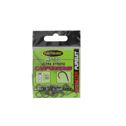 Hameçons Fun Fishing MP100 (Palette Avec Ardillon) x20 2