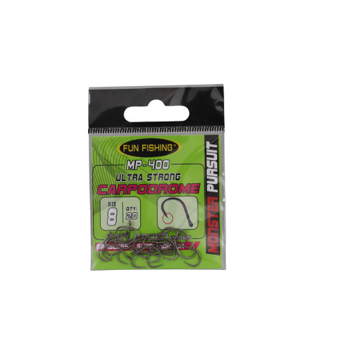 Hameçons Fun Fishing MP400 (Oeillet Sans Ardillon) x20 2