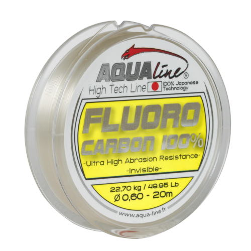 Fluorocarbon 100% - 20m - Invisible