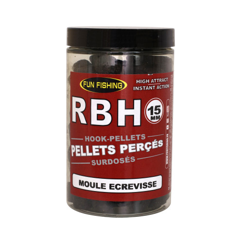Pellets Fun Fishing RBH - Pellets Percés - 250gr 2